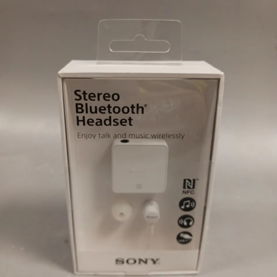 BOXED SONY STEREO BLUETOOTH HEADSET