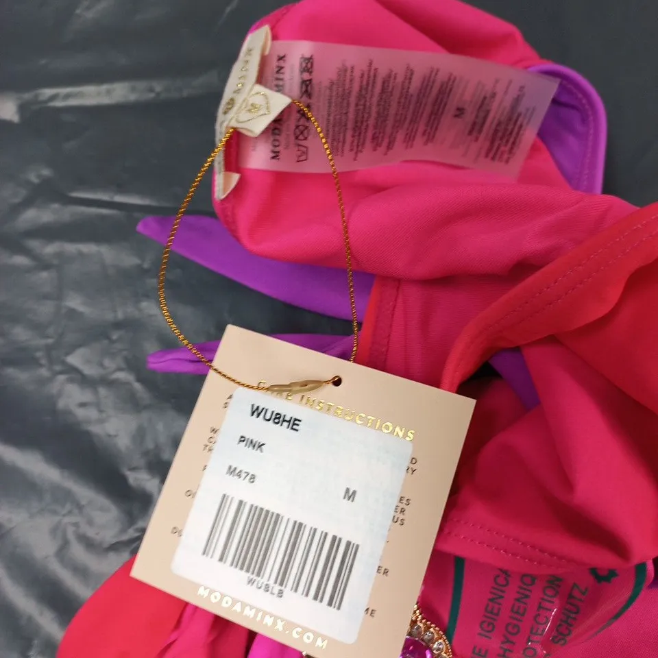 MODA MINX PINK & PURPLE SWIMSUIT BOTTOMS – UK SIZE M