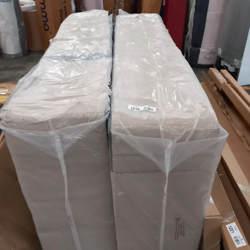 DESIGNER BLACK VELVET EFFECT FABRIC DIVAN BED BASE