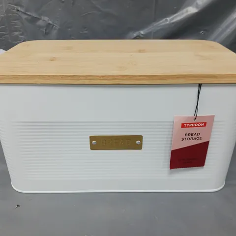 SQUARE WHITE BREAD STORAGE BIN