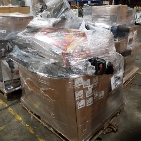 PALLET OF APPROXIMATELY ASSORTED HOUSEHOLD & ELECTRICITY PRODUCTS INCLUDING 