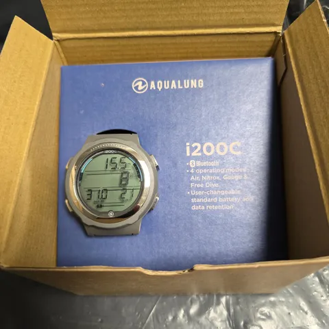 AQUALUNG I200C DIVE COMPUTER WATCH – BOXED (BLUE PACKAGING)