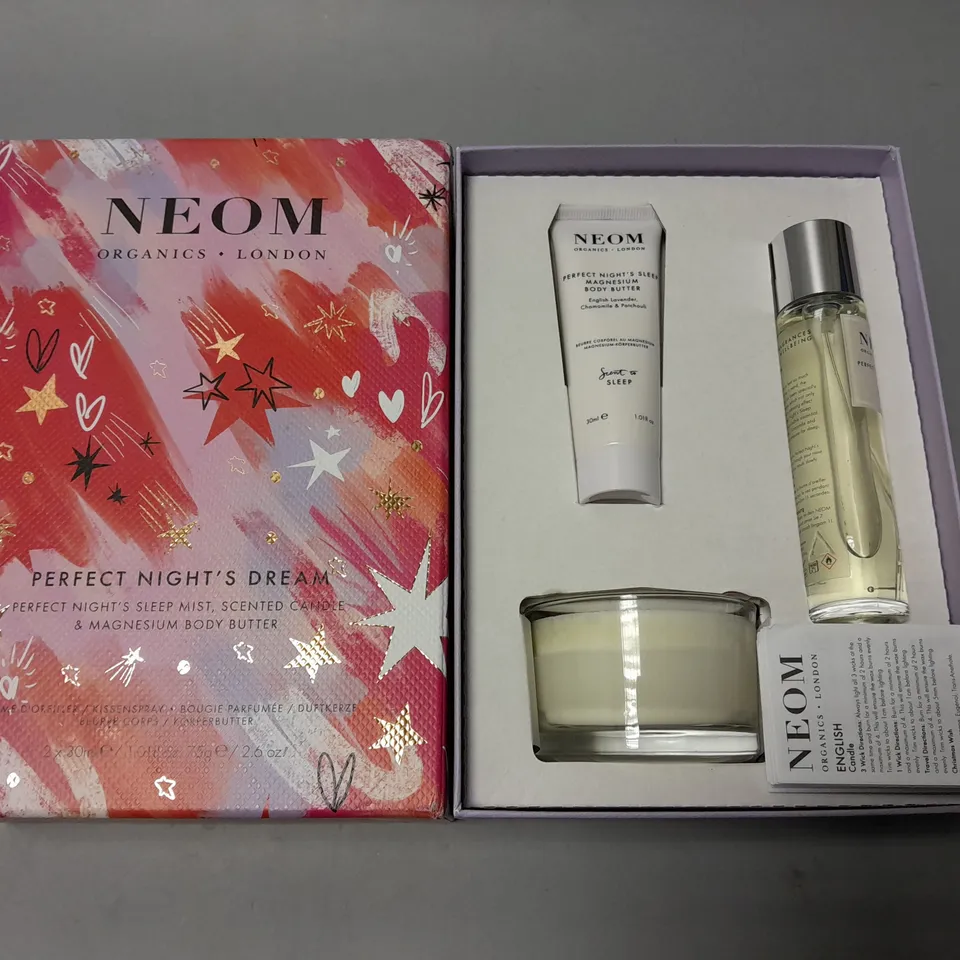 BOXED NEOM PERFECT NIGHTS DREAM 3-PIECE SET