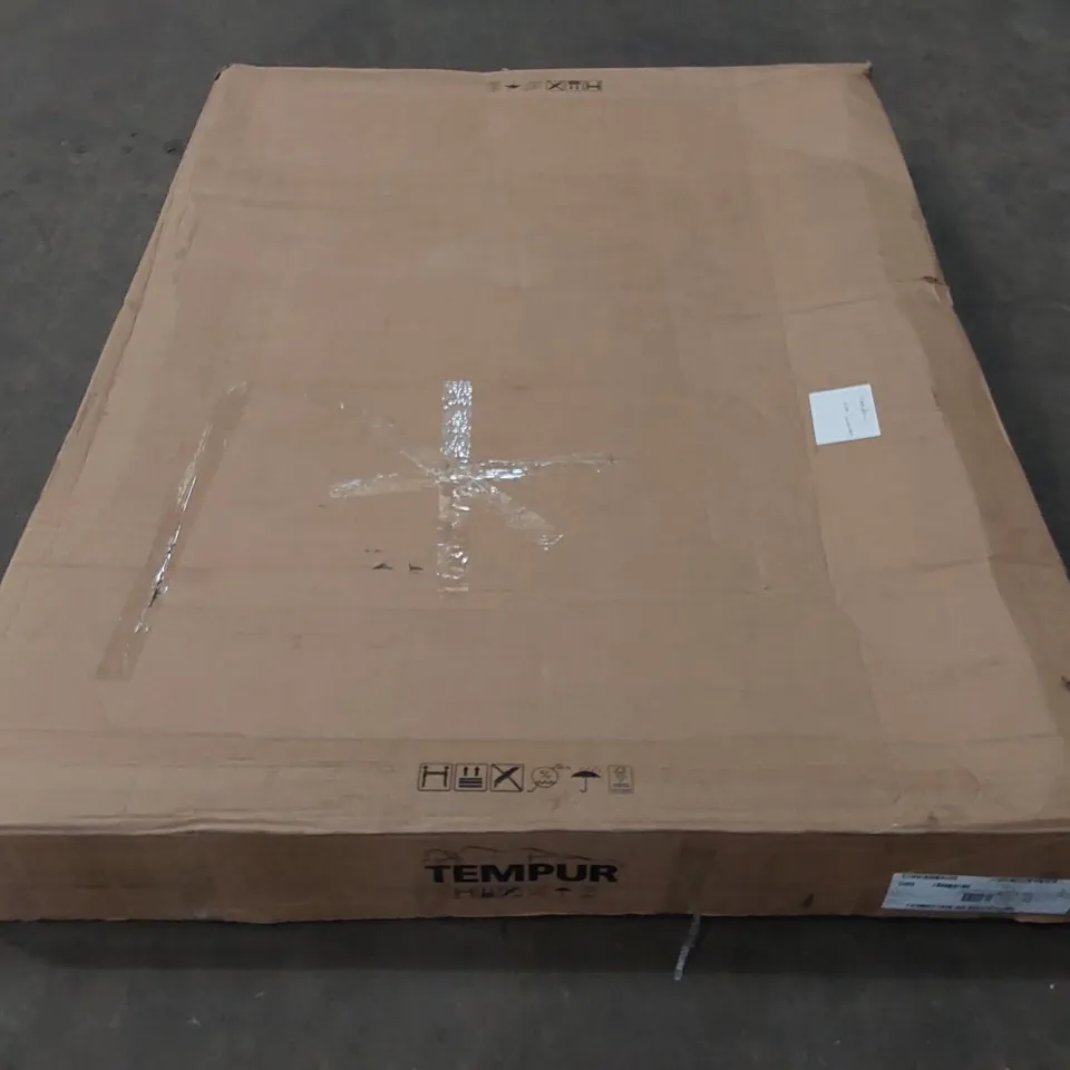 BOXED TEMPUR ONE FIRM KING SIZED MATTRESS 