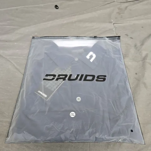 BAGGED DRUIDS HONEYCOMB POLO - SIZE 2XL