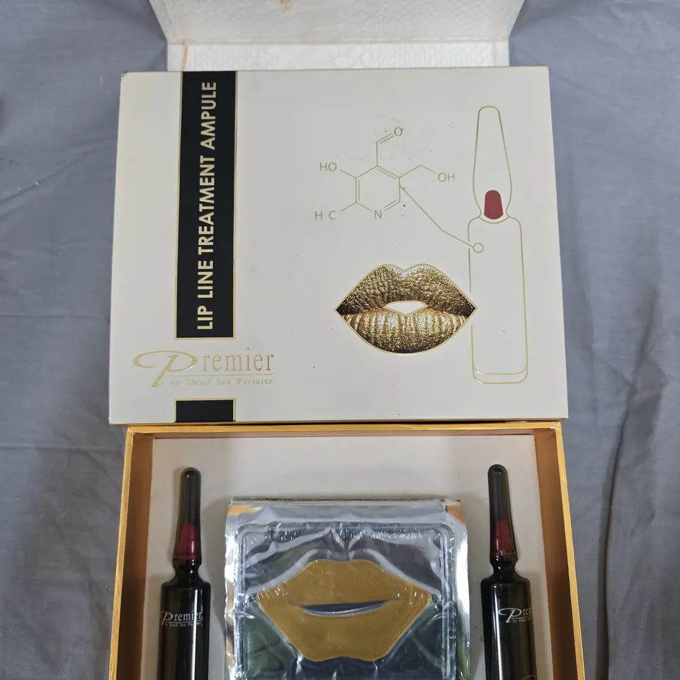 PREMIER LIP LINE TREATMENT AMPOULES KIT – DEAD SEA PREMIER