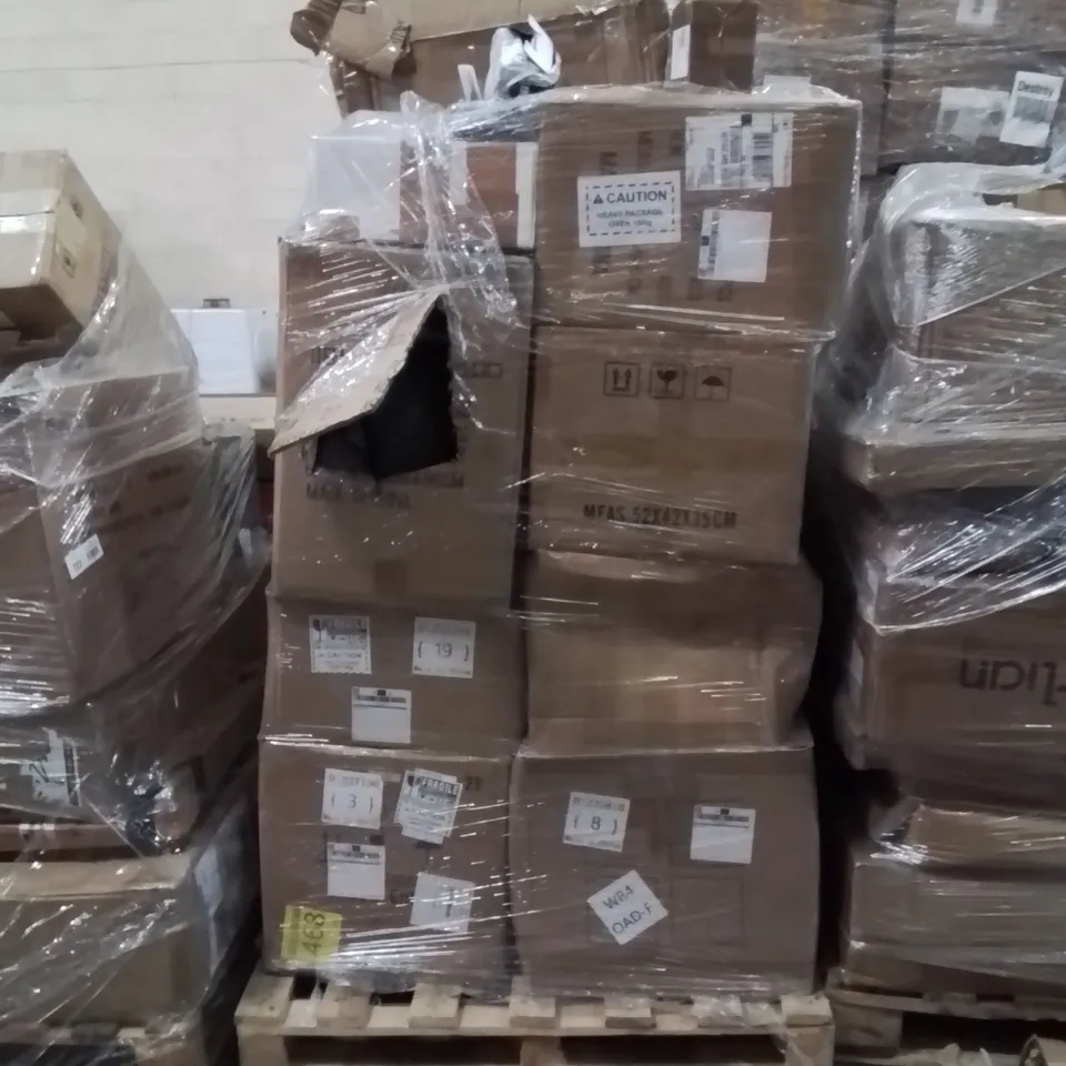 PALLET OF ASSORTED HOUSEHOLD GOODS AND PRODUCTS TO INCLUDE;TOOL BATTERY,DRONE,DRILL