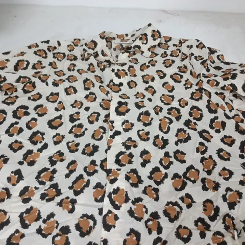 MASAI COPENHAGEN LEOPARD PRINT SHIRT – WOMEN'S, SIZE M