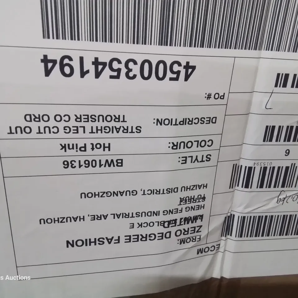 CASE OF MISSGUIDED HOT PINK STRAIGHT LEG CUT OUT TROUSERS COORD SIZE 6