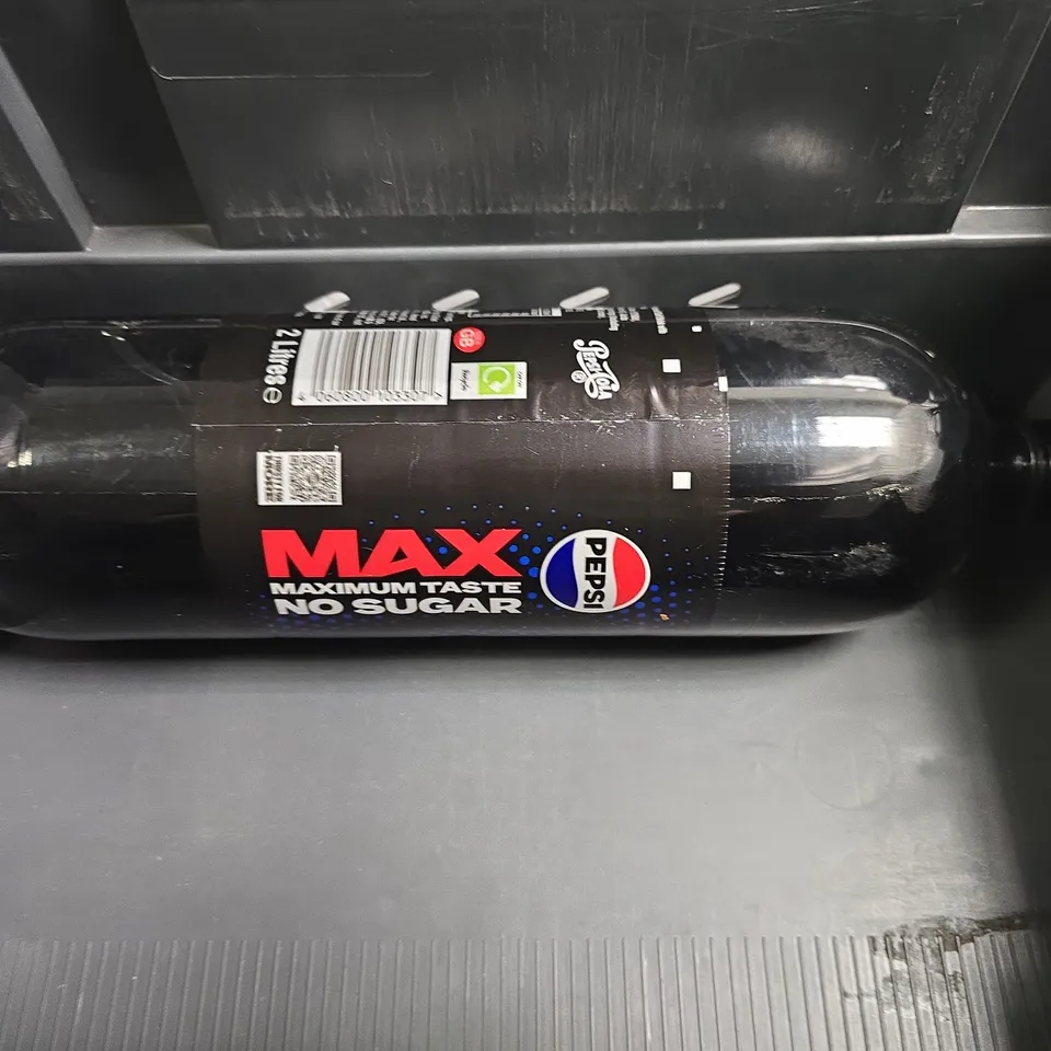 APPROXIMATELY 4 ASSORTED FOOD & DRINK ITEMS TO INCLUDE - PEPSI MAX , ACTIPH PH9+ , IRON & FIRE ROASTER'S CHOICE 