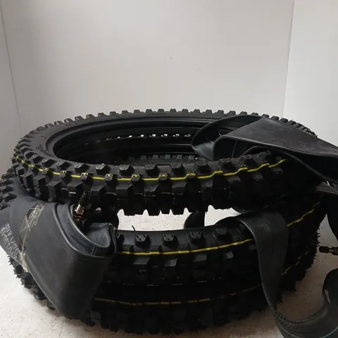 SET OF THREE OFF-ROAD TYRES