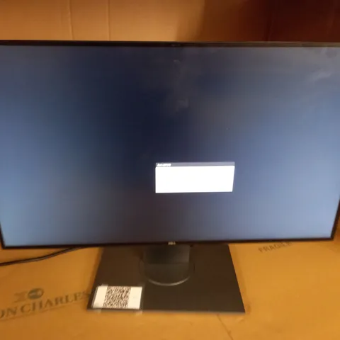 DELL 27" U2717D FLAT PANEL MONITOR WITH ADJUSTABLE STAND - COLLECTION ONLY