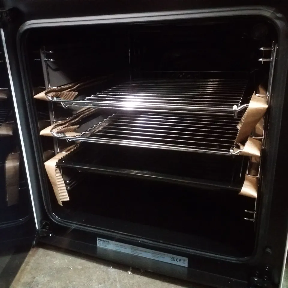 HISENSE HI6 MAX HDCEC5C10W 69/43L CERAMIC FREESTANDING 50CM ELECTRIC COOKER - WHITE