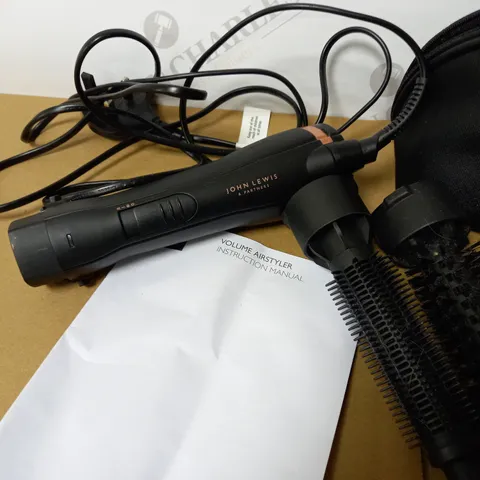 JOHN LEWIS VOLUME AIR STYLER 