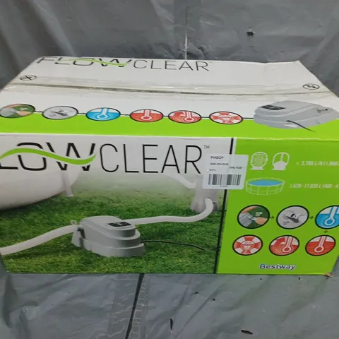 BOXED FLOW CLEAR POOL HEATER