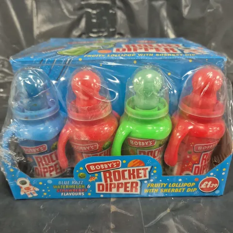 BOBBY'S ROCKET DIPPER FRUITY LOLLIPOP MULTIPACK