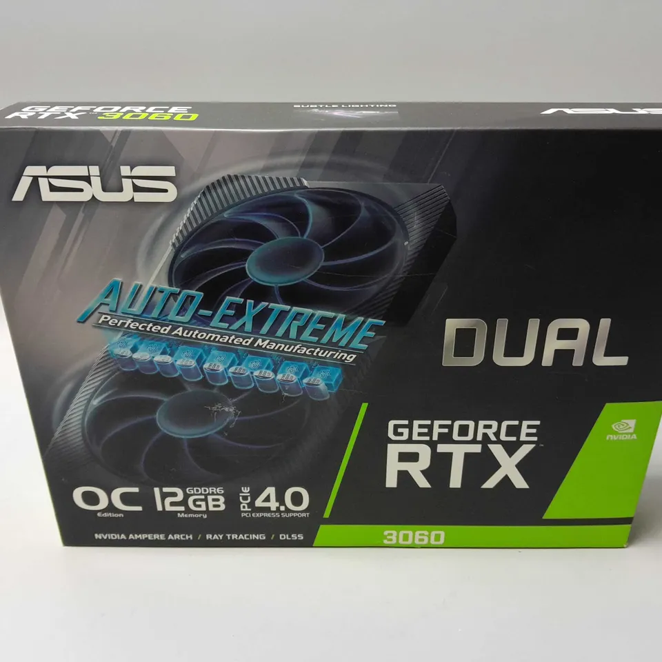 BOXED ASUS DUAL GEFORCE RTX 3060