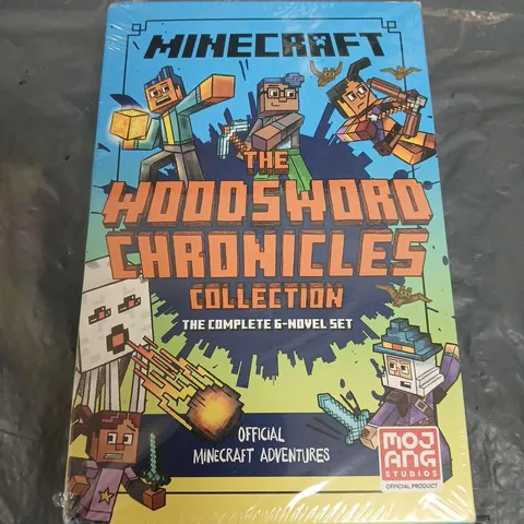 SEALED MINECRAFT THE CROSSWORD CHRONICLES THE COMPLETE 6-NOVEL SET