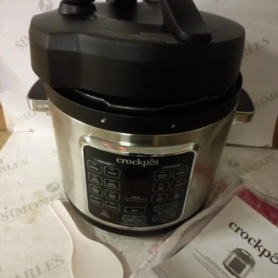 CROCKPOT TURBO EXPRESS PRESSURE MULTICOOKER