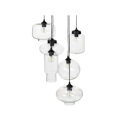 BOXED BROOKNER 6 LIGHT CLUSTER GLOBE PENDANT (1 BOX)