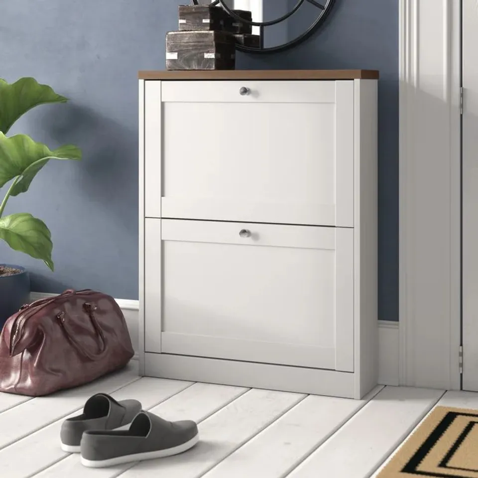 BOXED HARRY 8 PAIR FLIP DOWN SHOE STORAGE (1 BOX)