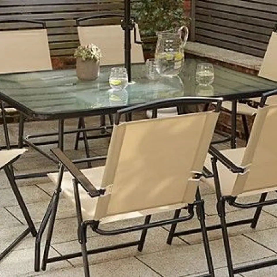 BOXED MIAMI PATIO CHAIRS (1 BOX)