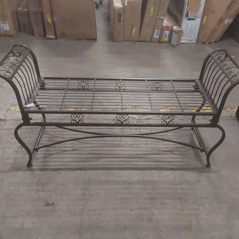 BRIELLE BENCH COLOUR: RUSTIC BROWN