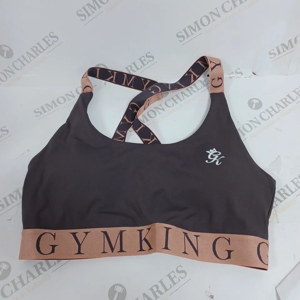 GYM KING SPORTS BRA - SIZE UNSPECIFIED