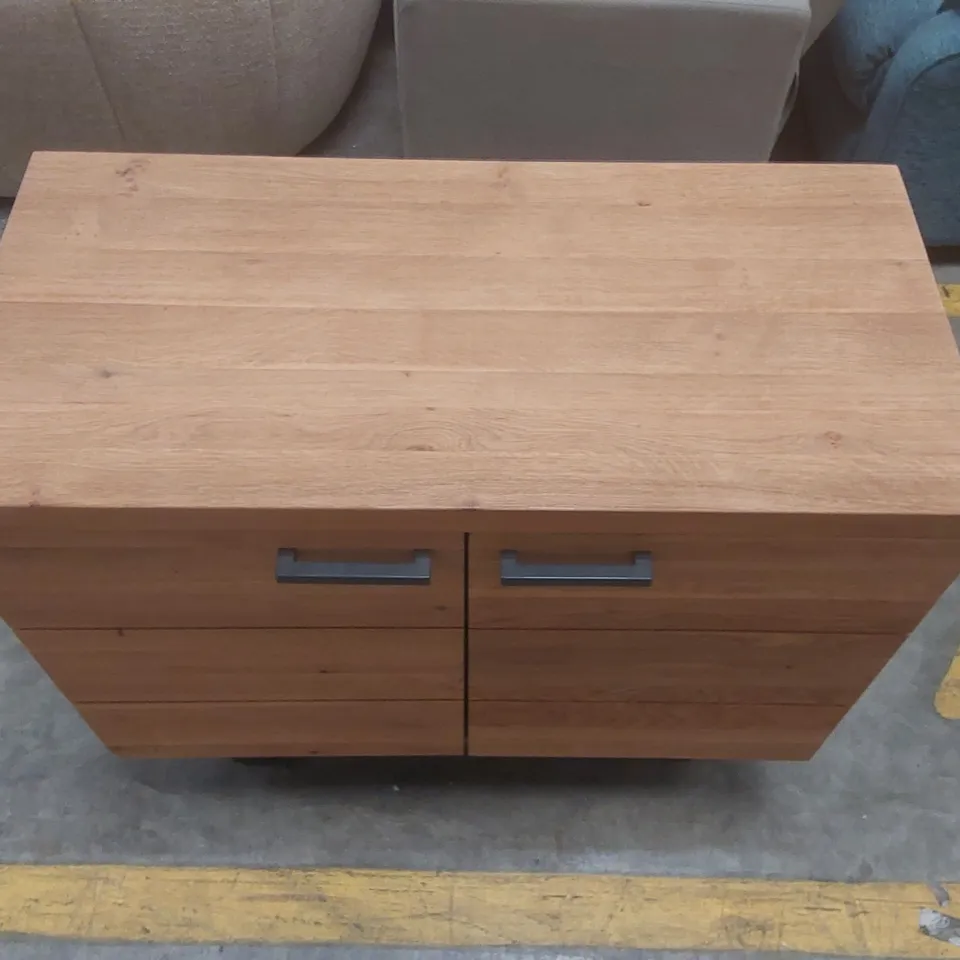 DESIGNER WOODEN 2 DOOR STORAGE CABINET