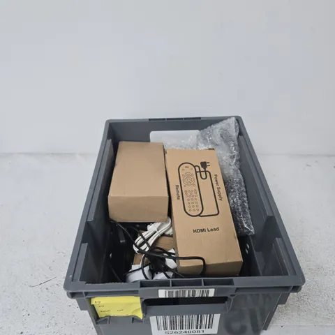 TOTE OF APPROXIMATELY 14 ASSORTED ITEMS TO INCLUDE: BT ROUTER