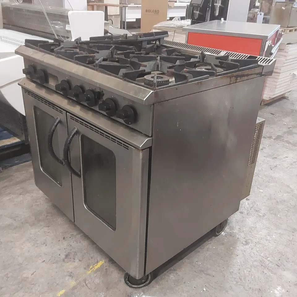MOORWOOD VULCAN 6 BURNER RANGE