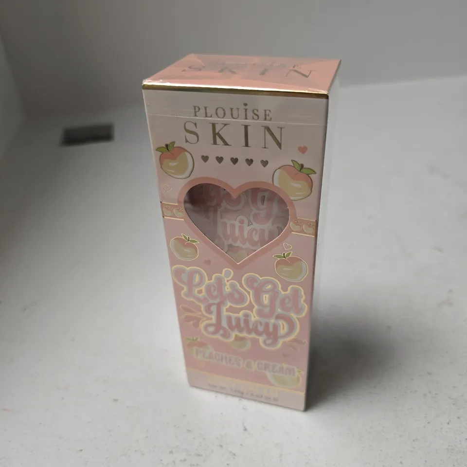 PLOUISE SKIN LETS GET JUICY PEACHES & CREAM BODY CREAM - 120G
