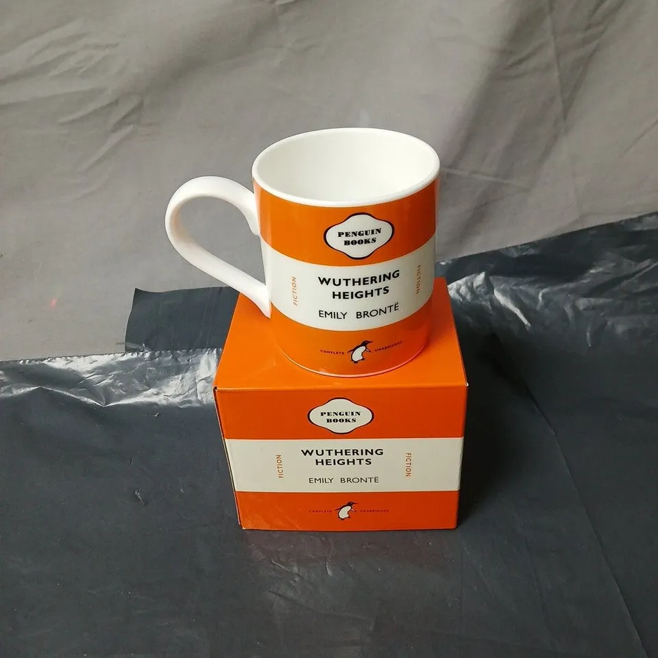 PENGUIN BOOKS WUTHERING HEIGHTS EMILY BRONTE MUG IN BOX