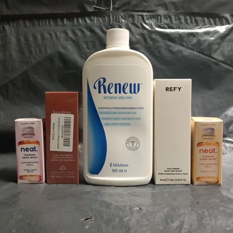 APPROXIMATELY 20 ASSORTED COSMETIC ITEMS TO INCLUDE REFY, RENEW, ETC - COLLECTION ONLY