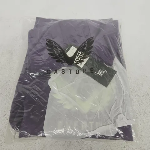 BAGGED CASTORE EVERTON FC PRESENTATION SCUBA LOGO HOODIE IN LOGANBERRY - UK LARGE
