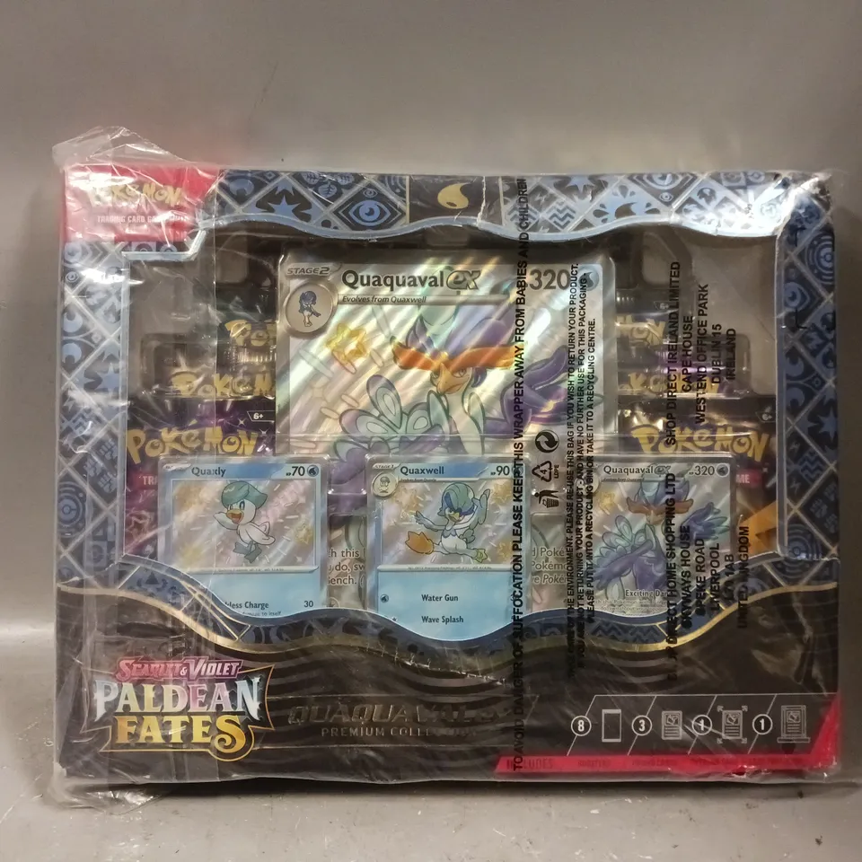 POKEMON TCG: SCARLET & VIOLET 4.5 PALDEAN FATES PREMIUM COLLECTION - MEOWSCARADA/QUAQUAVAL/SKELEDIRGE
