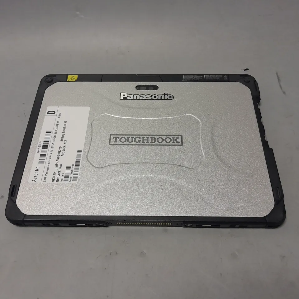 PANASONIC TOUGHBOOK CF-20 2 I5 TABLET - 10.1" SCREEN
