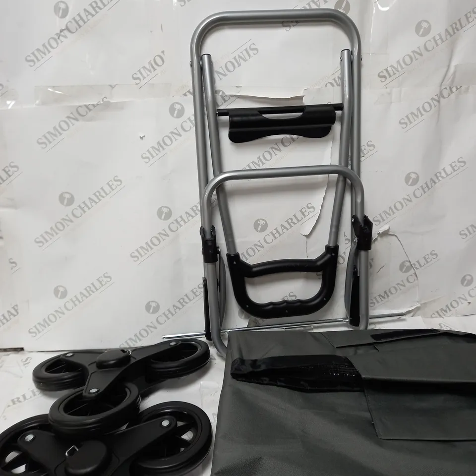 LOCK 'N LOCK INSULATED SHOPPING TROLLEY CART IN GREY