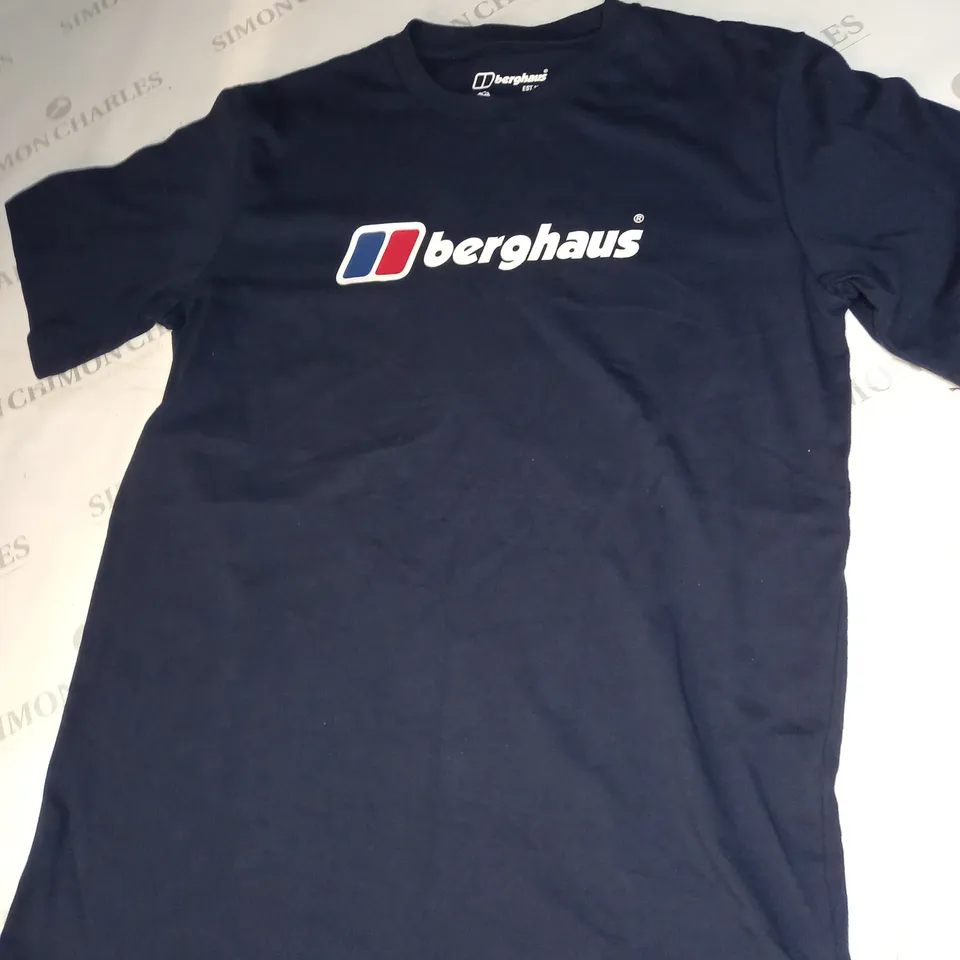 BERGHAUS LOGO PRINT T-SHIRT SIZE M