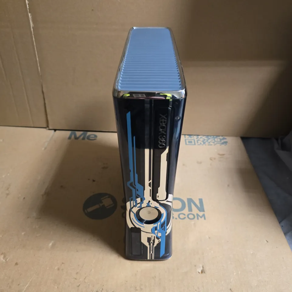 MICROSOFT XBOX 360 HALO 4 LIMITED EDITION CONSOLE – BLUE/BLACK ARTWORK