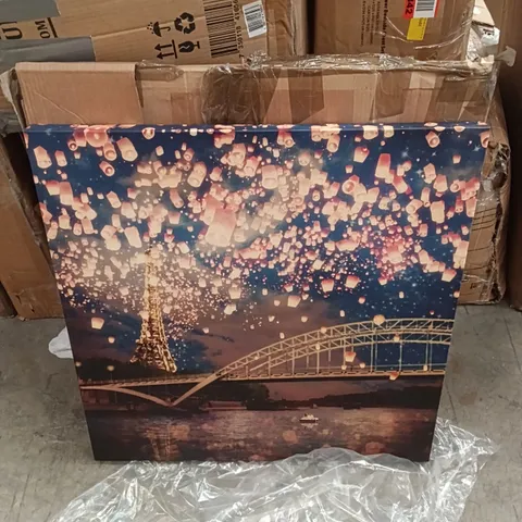 BOXED CANVAS PRINT WALL ART