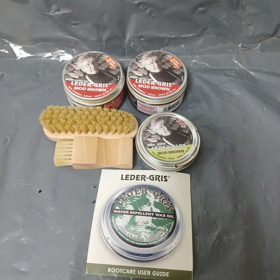 ALTBERG LEDER-GRIS BOOTCARE KIT MOD BROWN