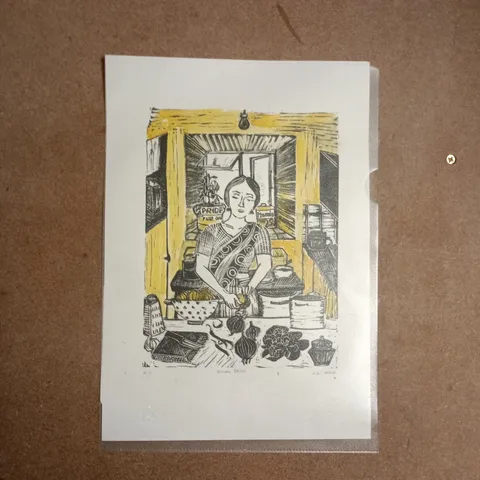 PAPER FIGHT ART "ONION SKINS" LIMITED EDITION ART PRINT A/P