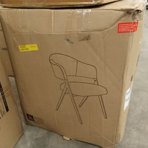 BOXED SET OF 2 DINING CHAIRS (1 BOX)