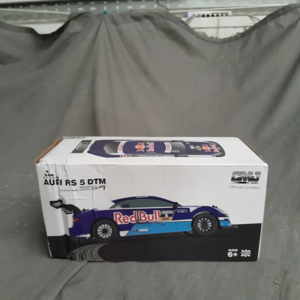 1:24 SCALE AUDI DTM BLUE RED BULL REMOTE CONTROL CAR