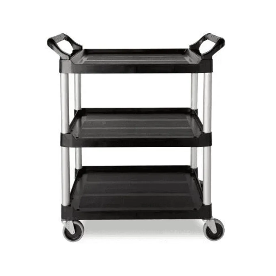 BOXED RUBBERMAID 3424-88 UTILITY CART 3 TIER