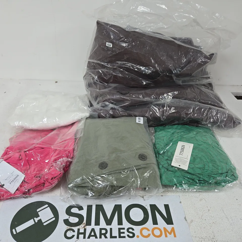 LARGE BOX OF ASSORTED CLOTHING ITEMS IN VARIOUS COLORS, SIZES AND STYLES - COLLECTION ONLY 