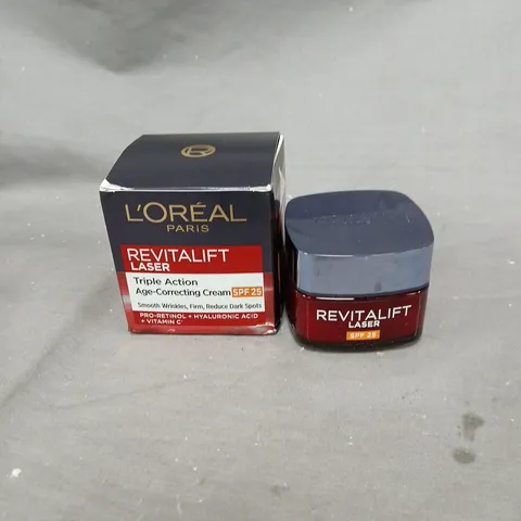 L’ORÉAL PARIS REVITALIFT LASER AGE-CORRECTING CREAM SPF25 – BOXED