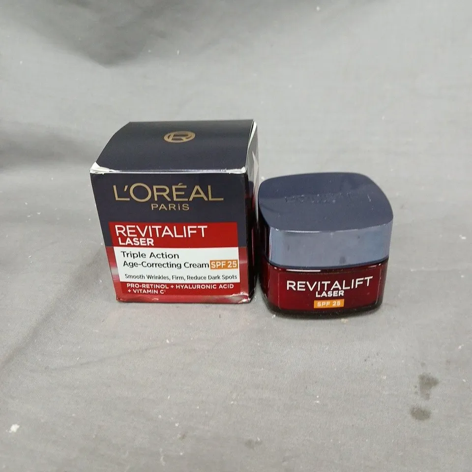 L’ORÉAL PARIS REVITALIFT LASER AGE-CORRECTING CREAM SPF25 – BOXED