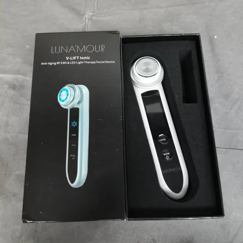 LUNAMOUR V-LIFT IONIC ANTI-AGING RF EMS FACIAL DEVICE